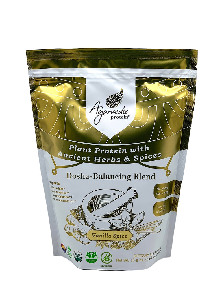 SWEETENED Dosha-Balancing Blend Plant-based Protein Powder - The Ayurvedic Protein Co.