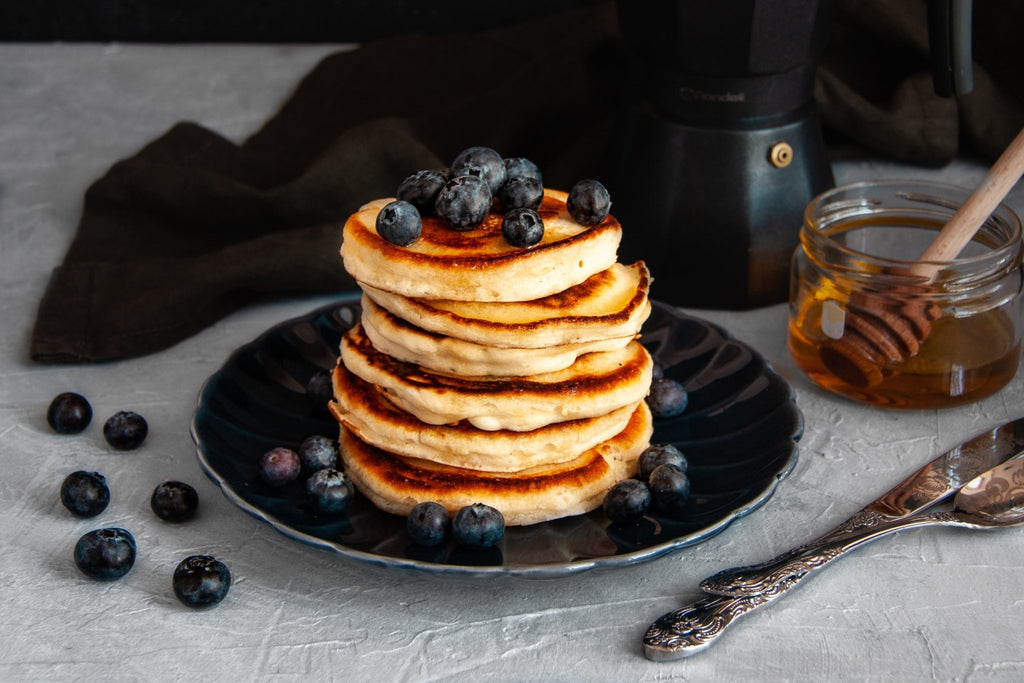 3 Ingredient Stress-Supporting, Immune-Boosting Pancakes! - The Ayurvedic Protein Co.